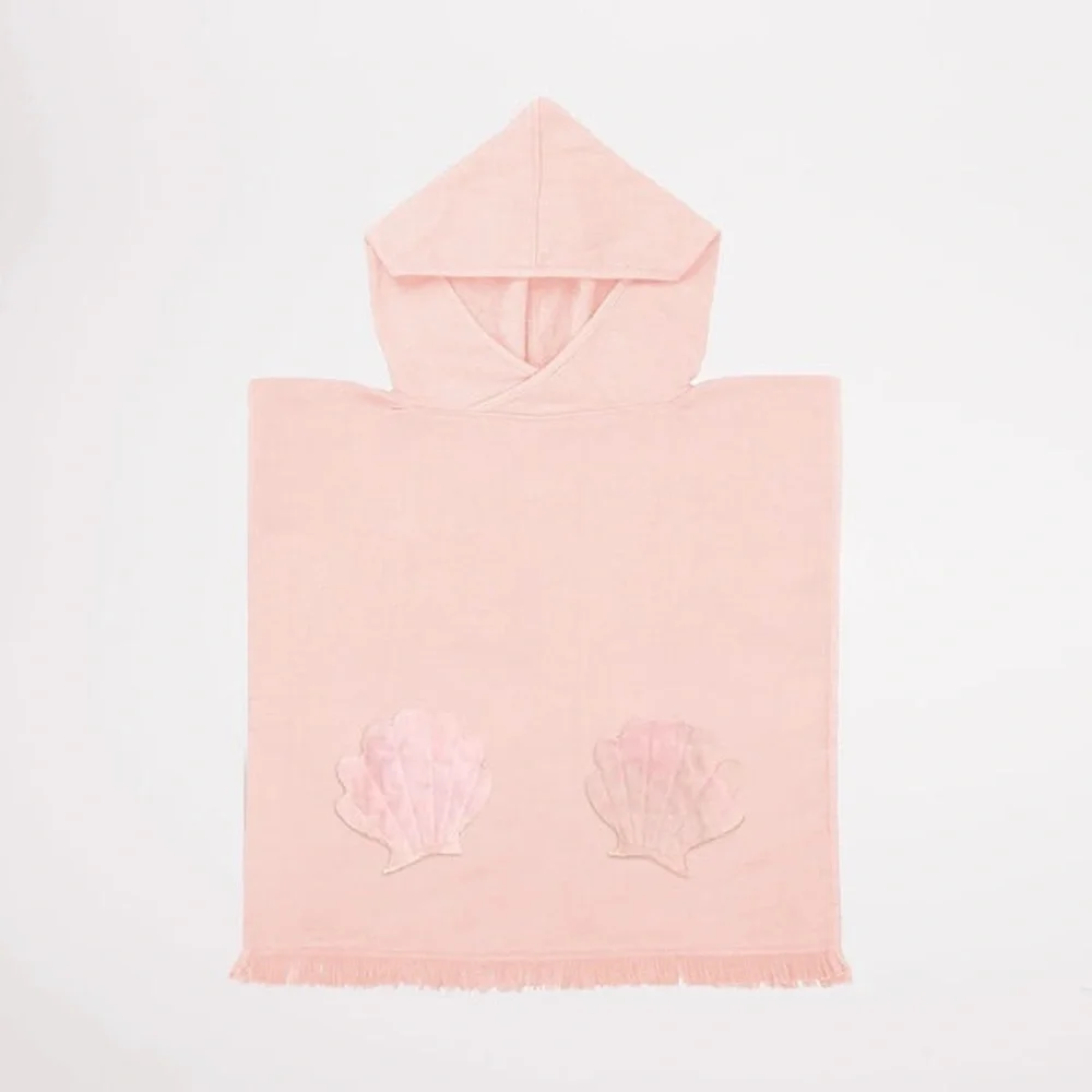 Anthropologie-SUNNYLIFE Beach Hooded Towel Mermaid